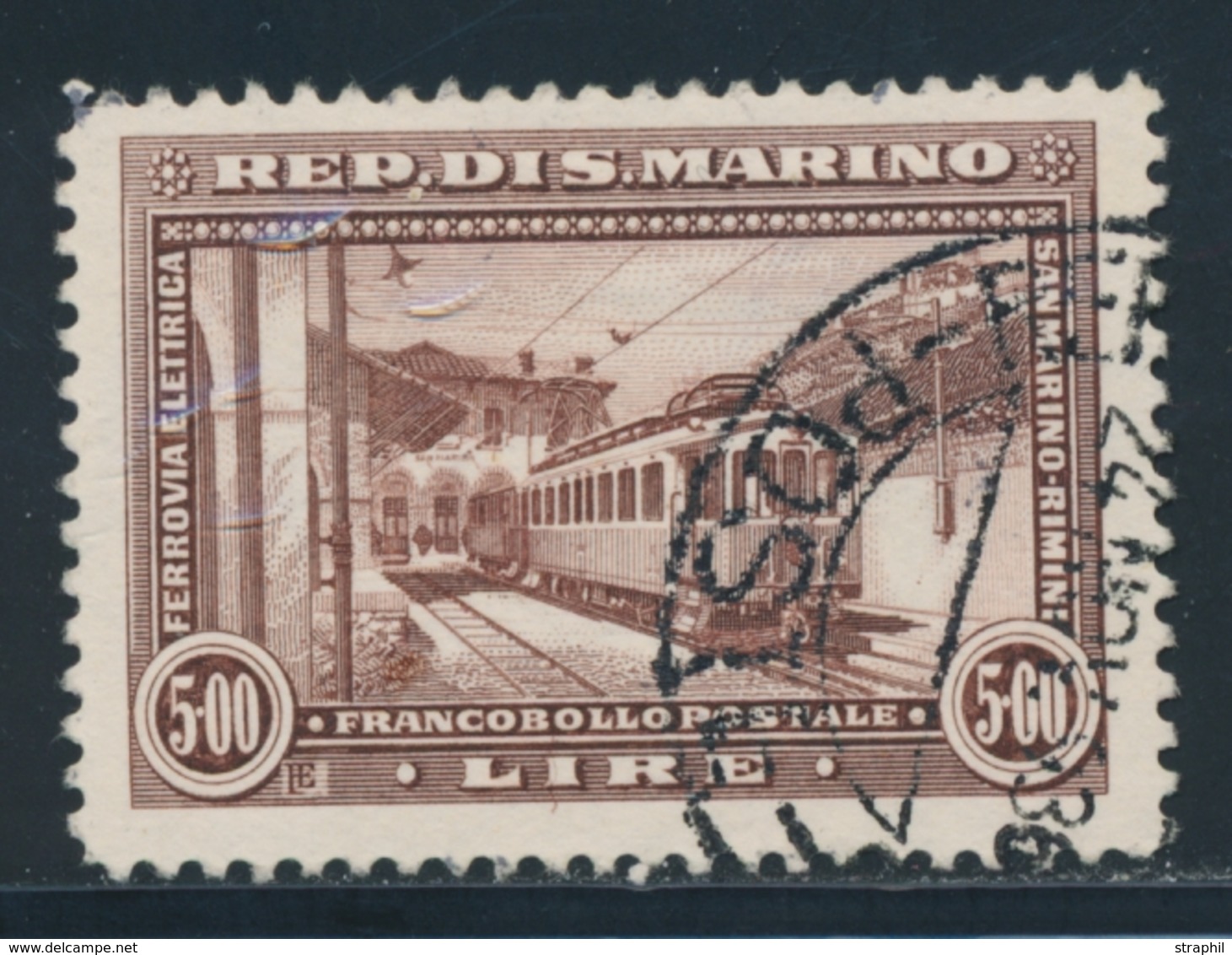 O SAINT MARIN - O - N°167 - TB - Unused Stamps