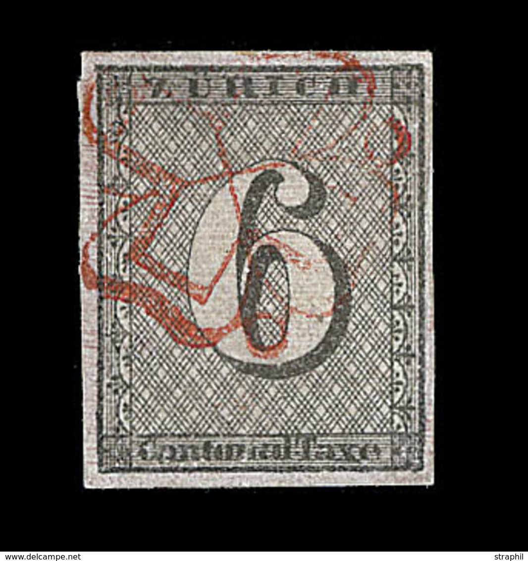 O SUISSE - Références SBK (N°YVERT-TELLIER) - O - N°2 ( N°10 ) - Replaqué - Asp. SUP - 1843-1852 Kantonalmarken Und Bundesmarken