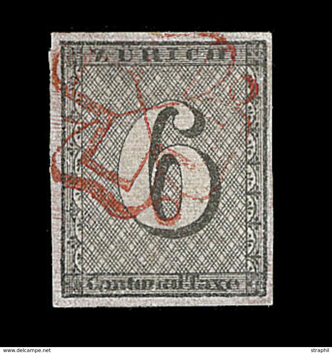 O SUISSE - Références SBK (N°YVERT-TELLIER) - O - N°2 ( N°10 ) - Replaqué - Asp. SUP - 1843-1852 Timbres Cantonaux Et  Fédéraux