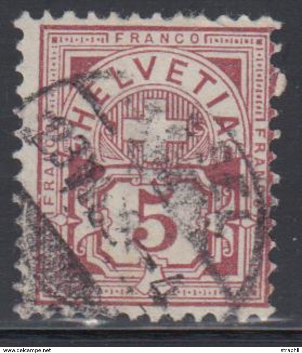 O SUISSE - Références SBK (N°YVERT-TELLIER) - O - N°54 (N°59) - TB - 1843-1852 Kantonalmarken Und Bundesmarken