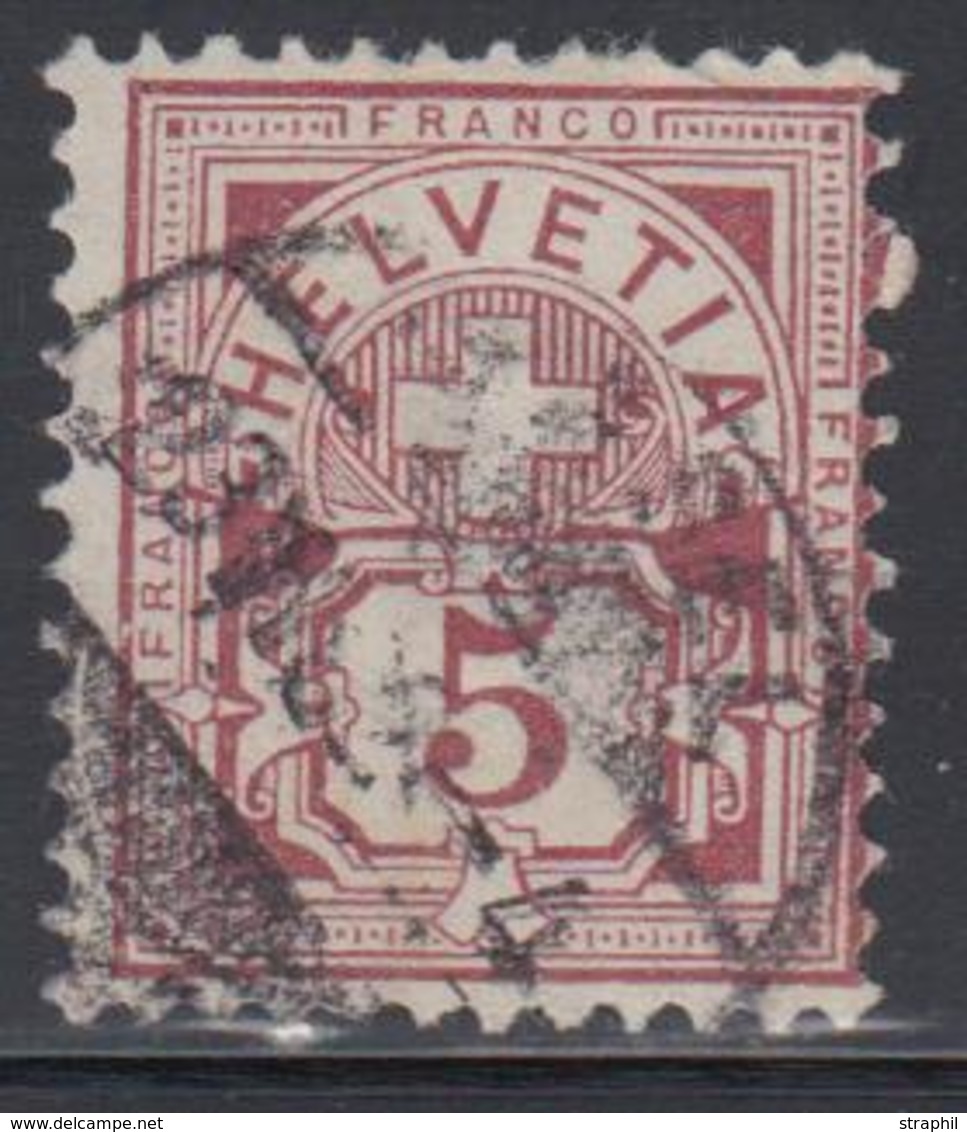 O SUISSE - Références SBK (N°YVERT-TELLIER) - O - N°54 (N°59) - TB - 1843-1852 Timbres Cantonaux Et  Fédéraux