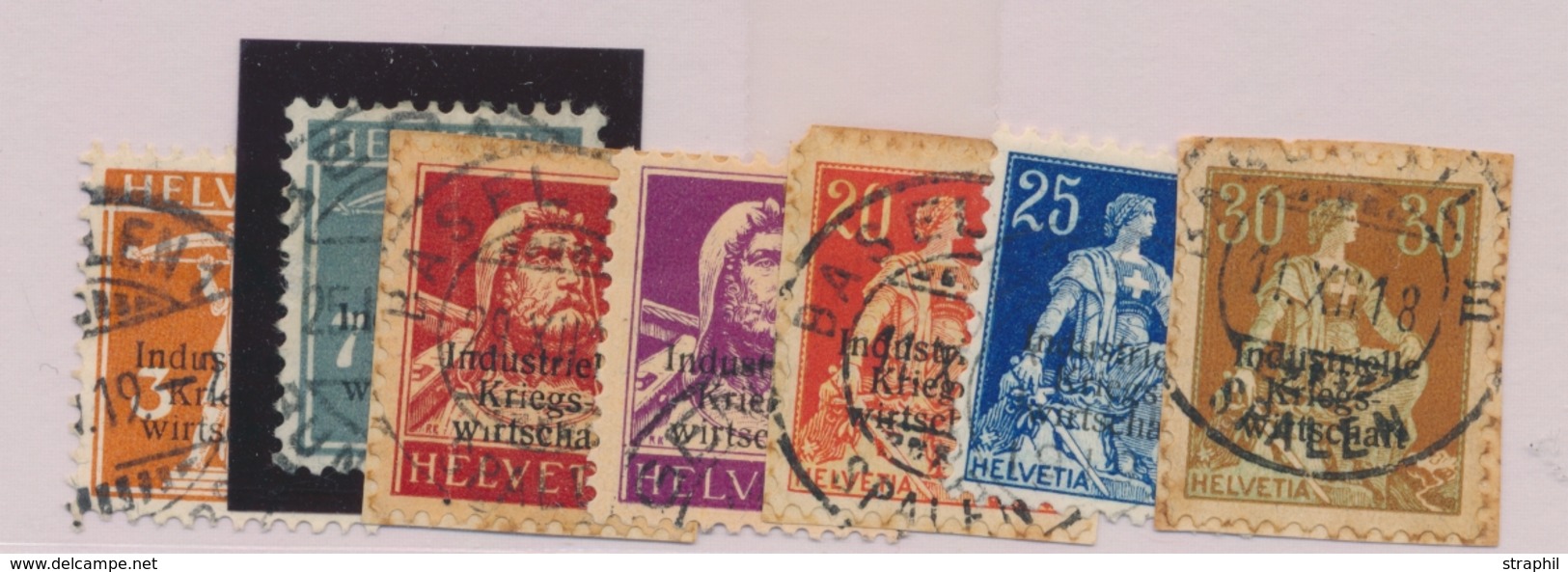 O SUISSE - TIMBRES DE SERVICE - O - N°1/8 Sf N°2 - TB - Dienstmarken