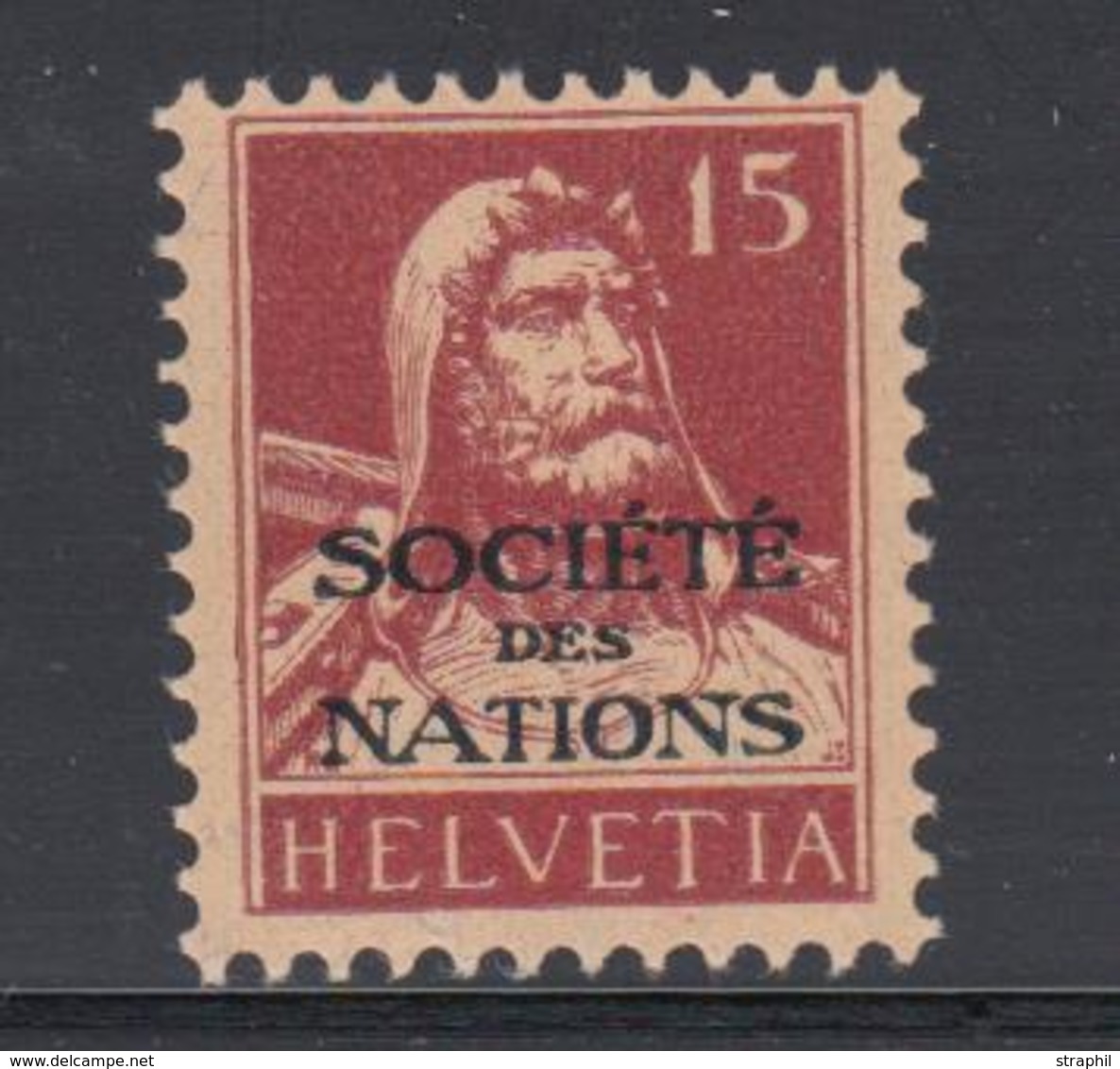 (*) SUISSE - TIMBRES DE SERVICE - (*) - N°51 - 15c Rouge - TB - Dienstmarken