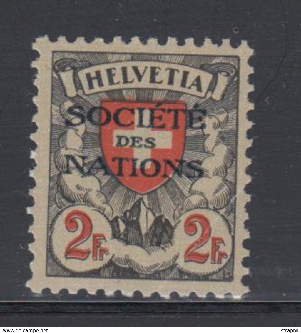 * SUISSE - TIMBRES DE SERVICE - * - N°60 - 2F - TB - Service