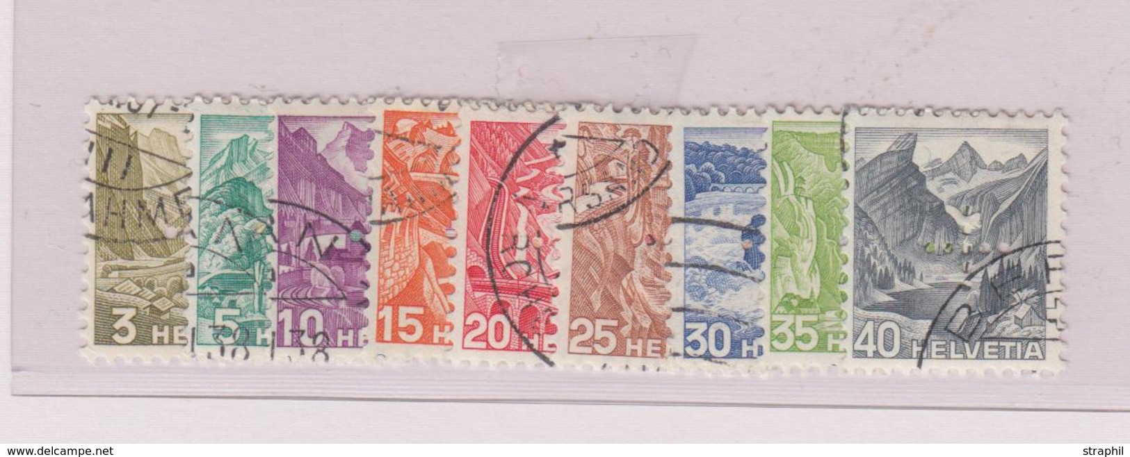 O SUISSE - TIMBRES DE SERVICE - O - N°132/40 - TB - Service