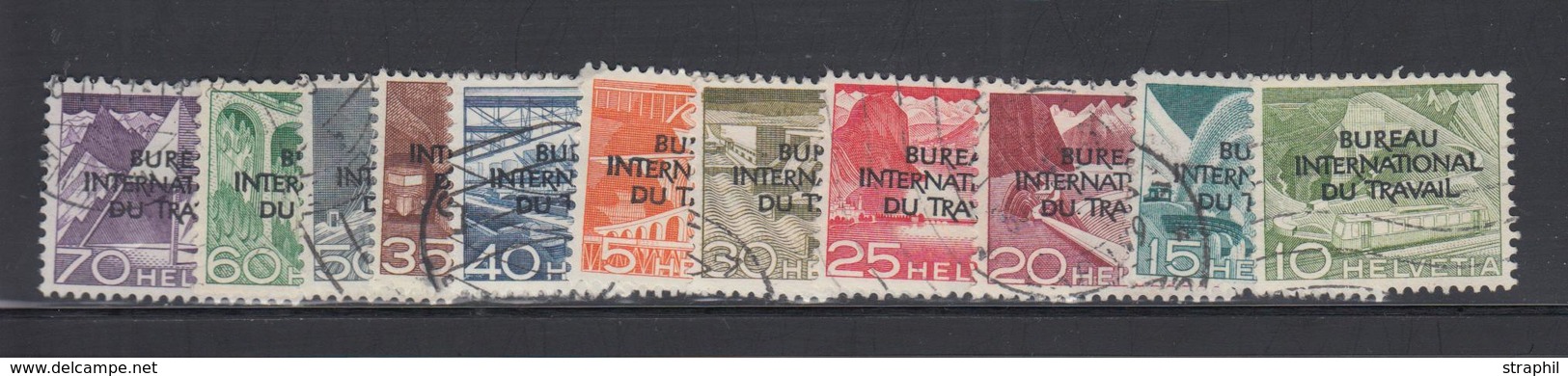 O SUISSE - TIMBRES DE SERVICE - O - N°316/26 - TB - Service