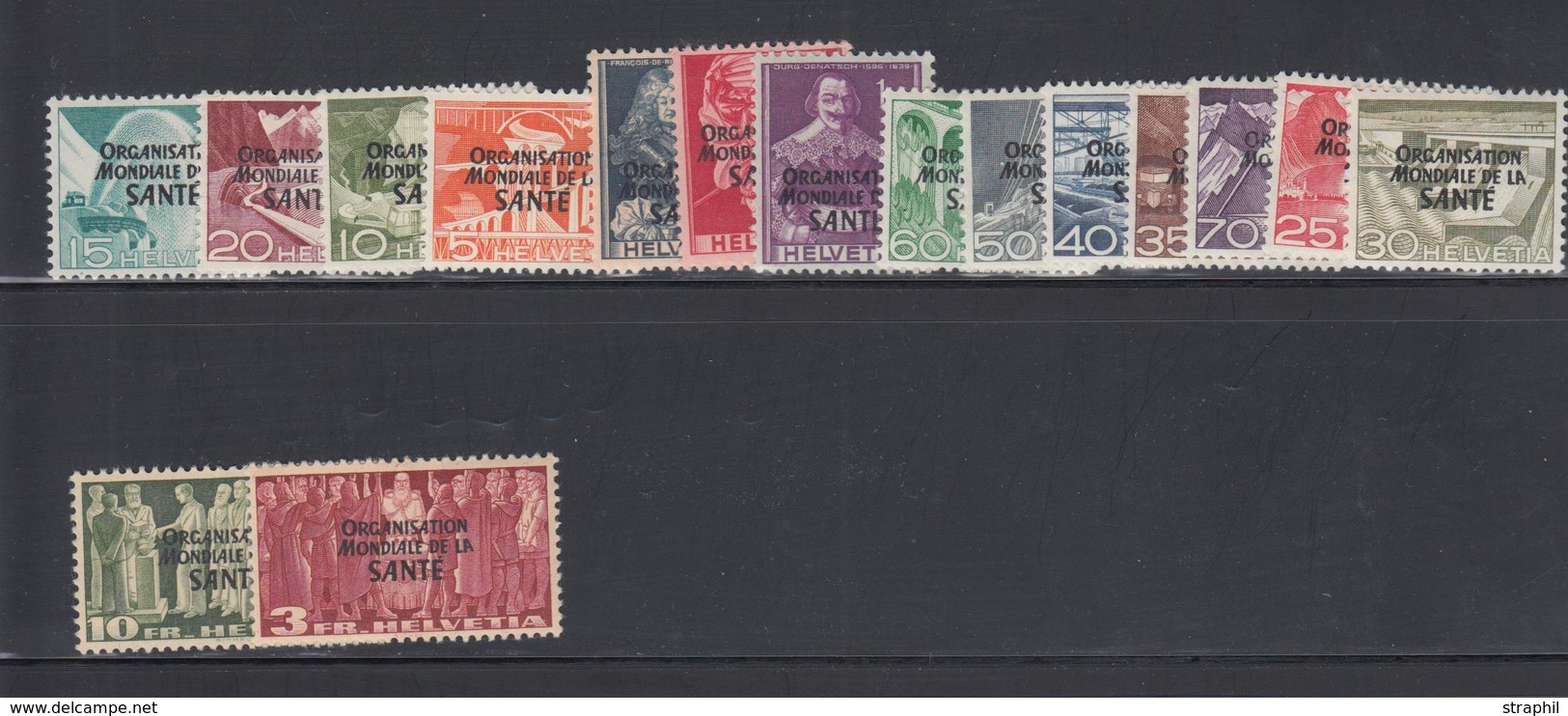 ** SUISSE - TIMBRES DE SERVICE - ** - N°338/53 - TB - Service