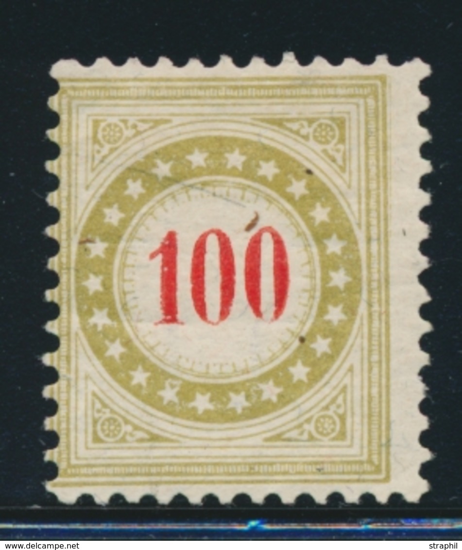 * SUISSE - TIMBRES TAXE - * - N°41 - 100c - TB - Taxe