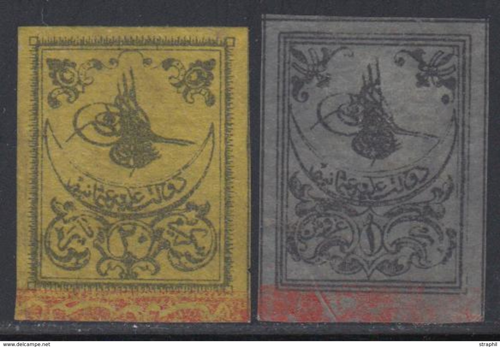 * TURQUIE - * - N°2, 2A - TB - Used Stamps