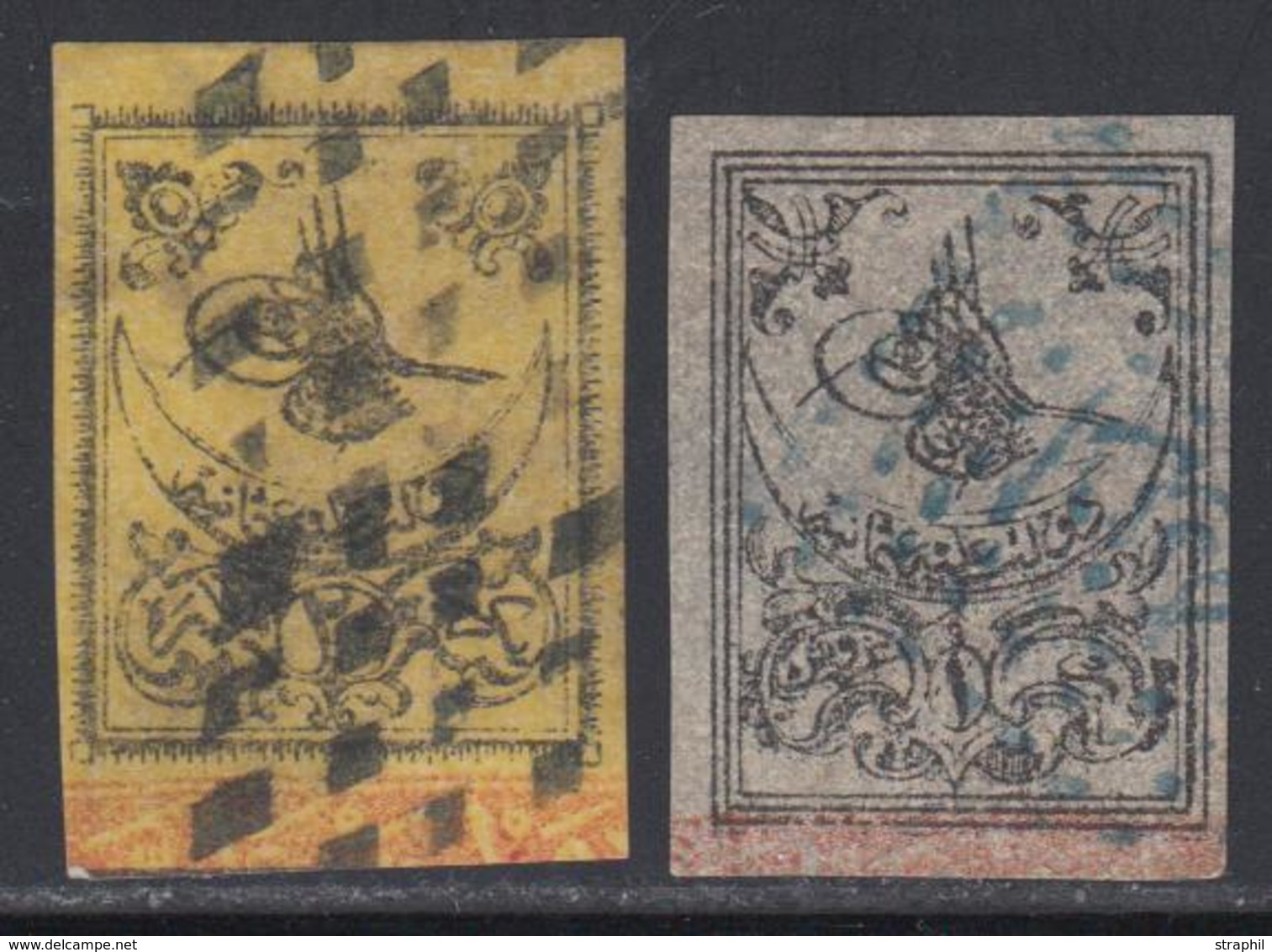O TURQUIE - O - N°5/6 - TB - Used Stamps