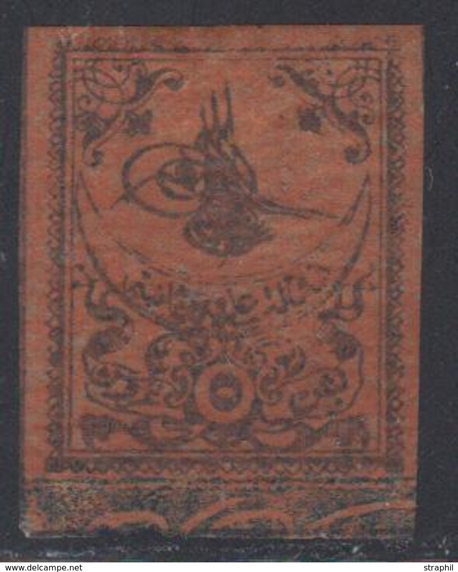 * TURQUIE - TIMBRES TAXE - * - N°4a - 5 Pi. Rouge Brun - TB - Portomarken