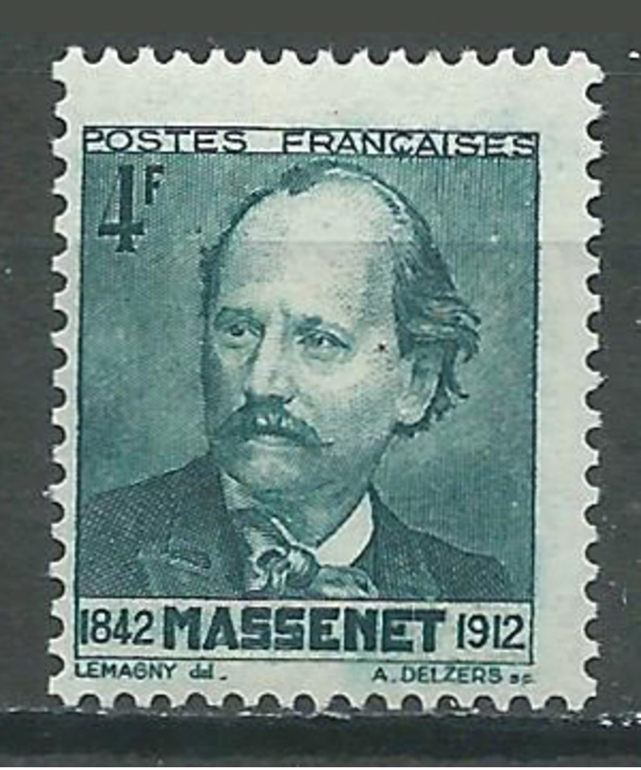 France YT N°545 Massenet Neuf/charnière * - Neufs