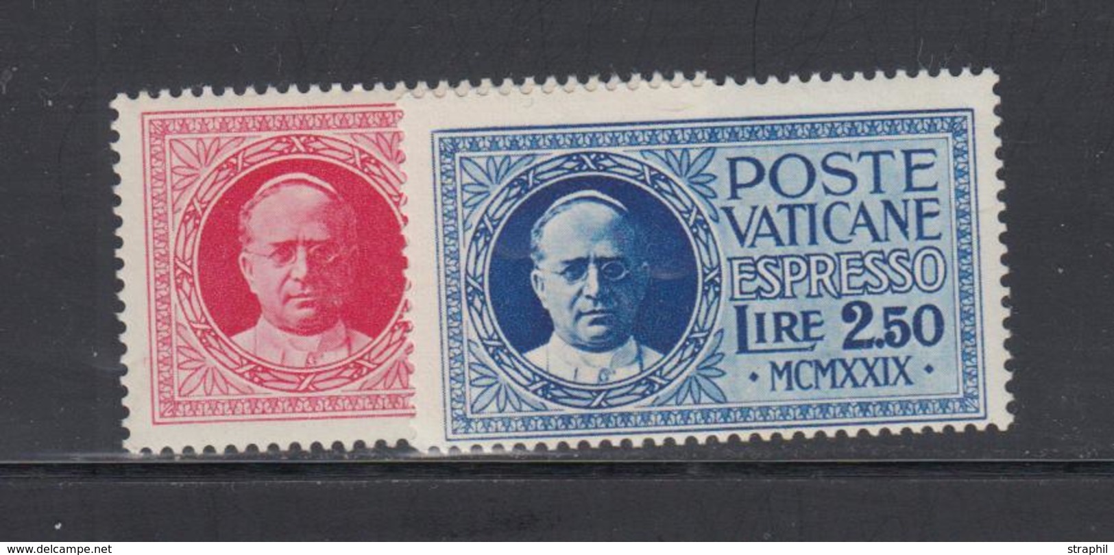 ** VATICAN - TIMBRES EXPRES - ** - N°1/2 - 2l Et 2,50l - TB - Eilsendung (Eilpost)