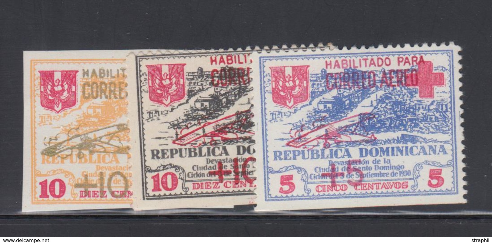 ** REP. DOMINICAINE - ** - N°12/15 + N°12a, 14a - TB - Dominican Republic