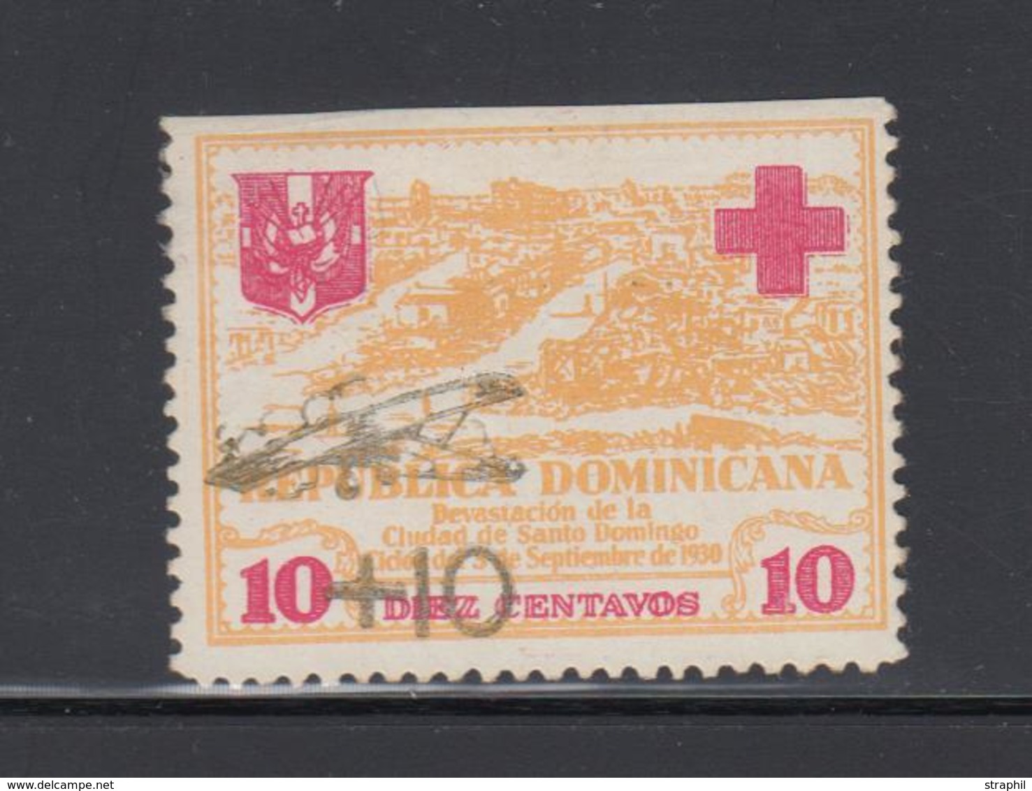 ** REP. DOMINICAINE - ** - N°14 - Sans Surcharge Linéaire - TB - Dominican Republic