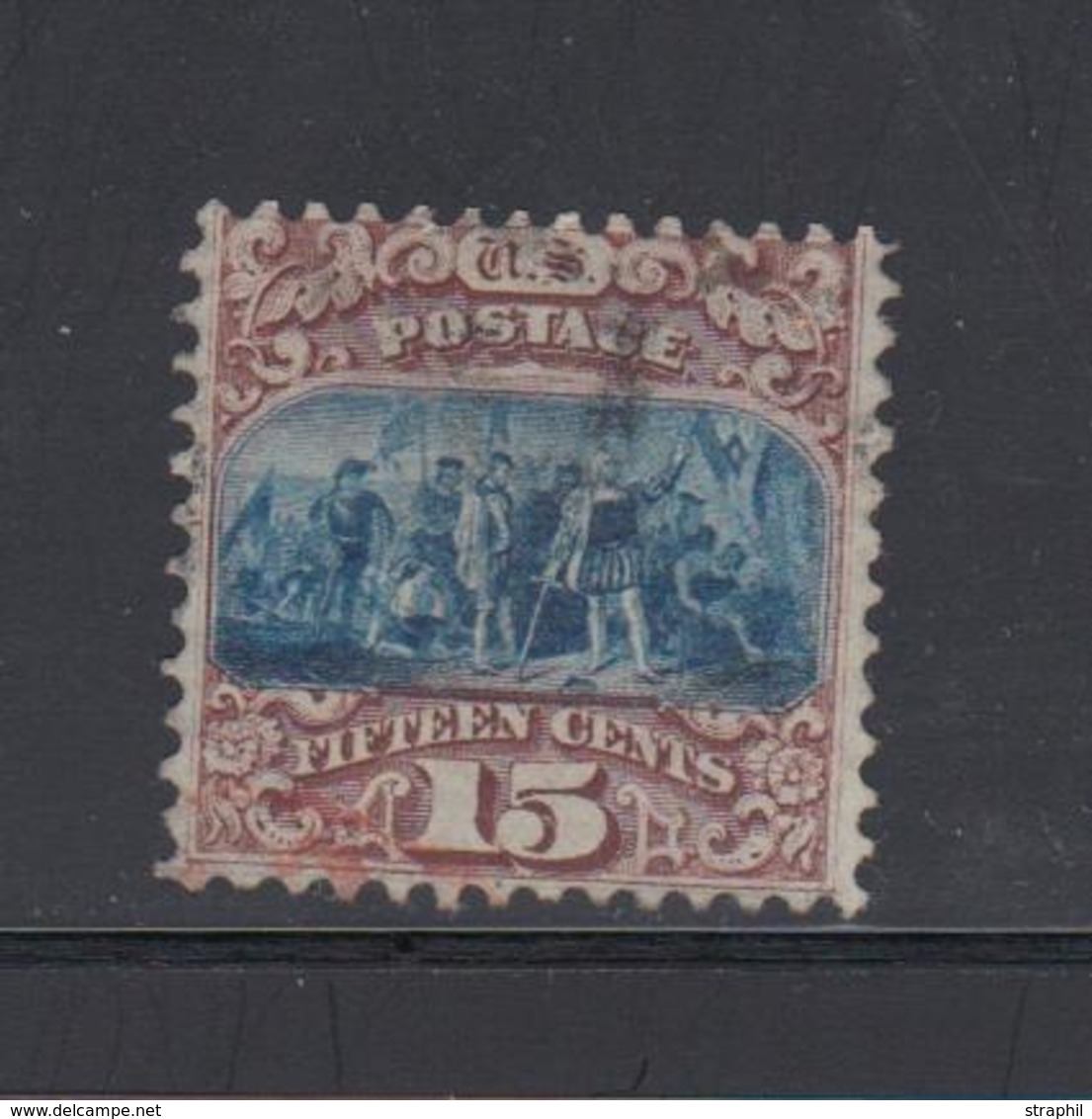 O ETATS-UNIS  - O - N°35a - 15c Brun Rouge Et Bleu - Type II - Bon Centrage - TB - Unused Stamps