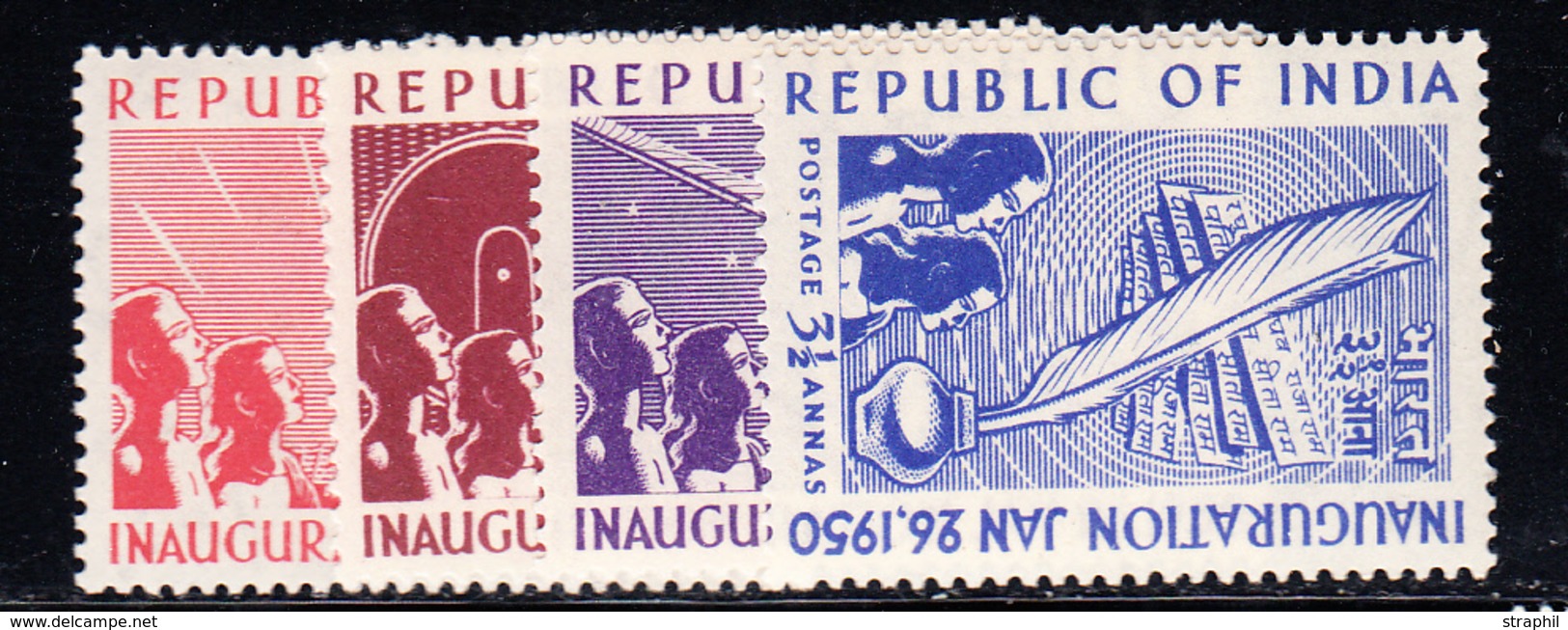 ** REPUBLIQUE D'INDE  (Réf. MICHEL) - ** - N°211/14 - TB - Sonstige & Ohne Zuordnung