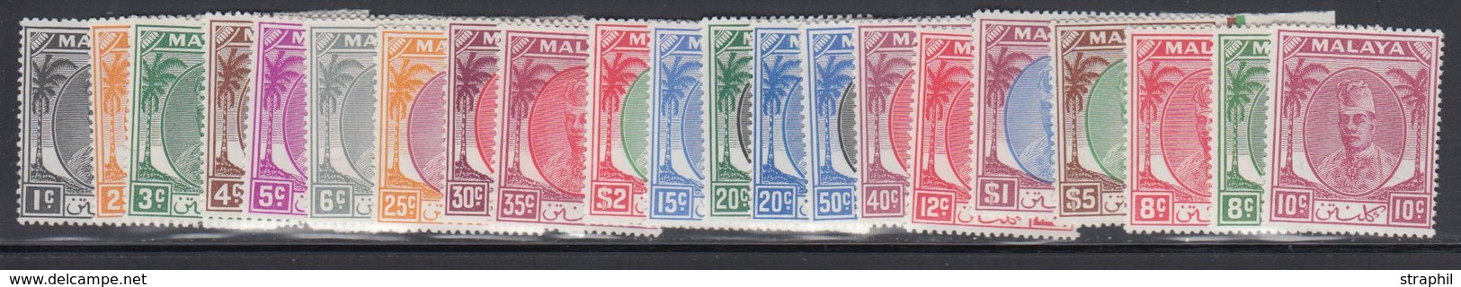 ** MALACCA /KELANTAN - ** - N°57/76 - 21 Valeurs - TB - Malaysia (1964-...)