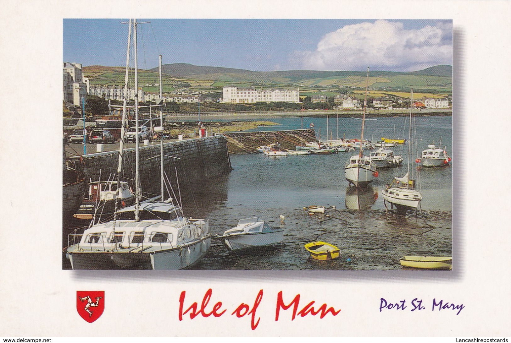 Postcard Isle Of Man Port St Mary IOM My Ref  B23230 - Isle Of Man