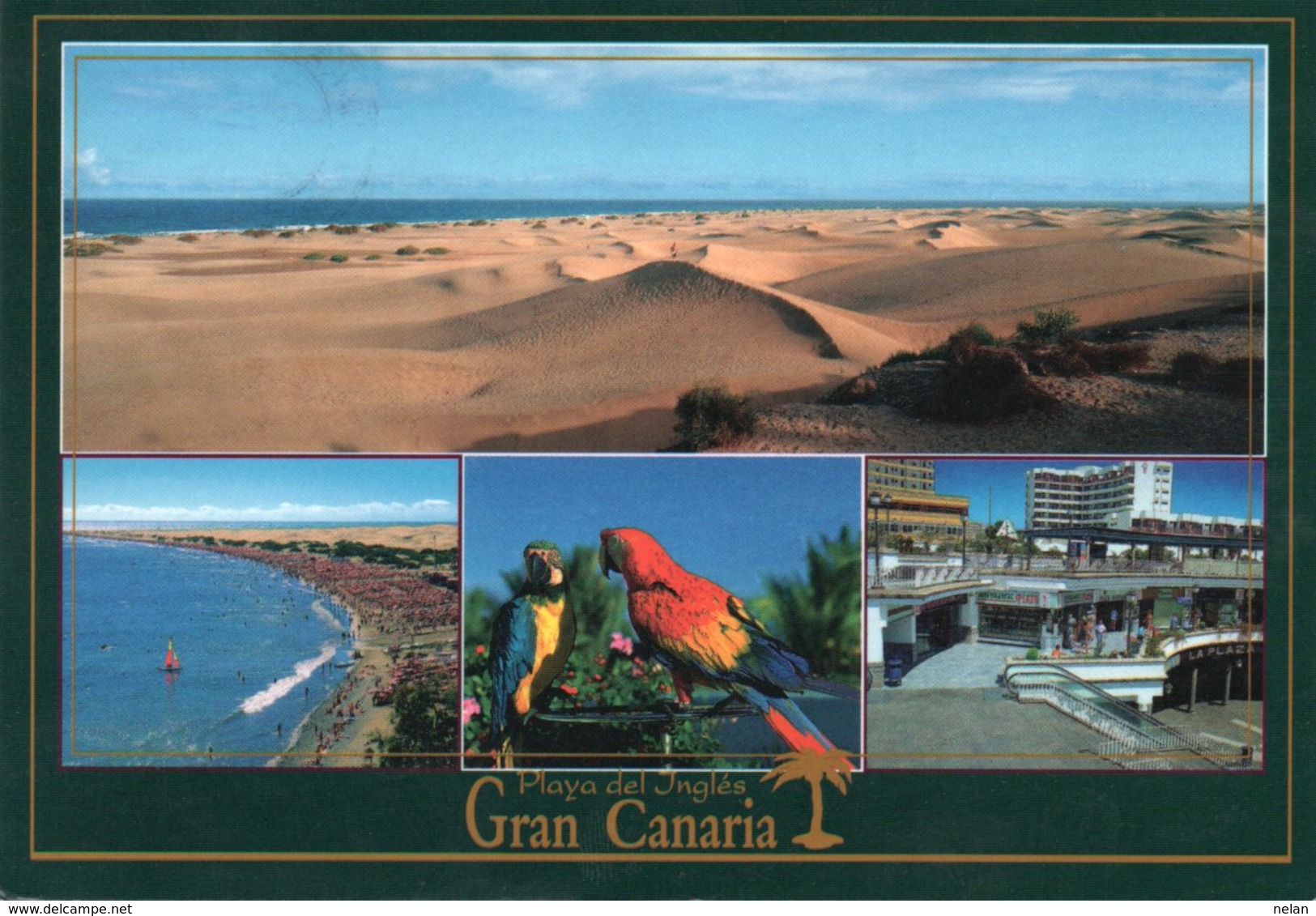 GRAN CANARIA-PLAYA DEL INGLES- VIAGGIATA - Gran Canaria