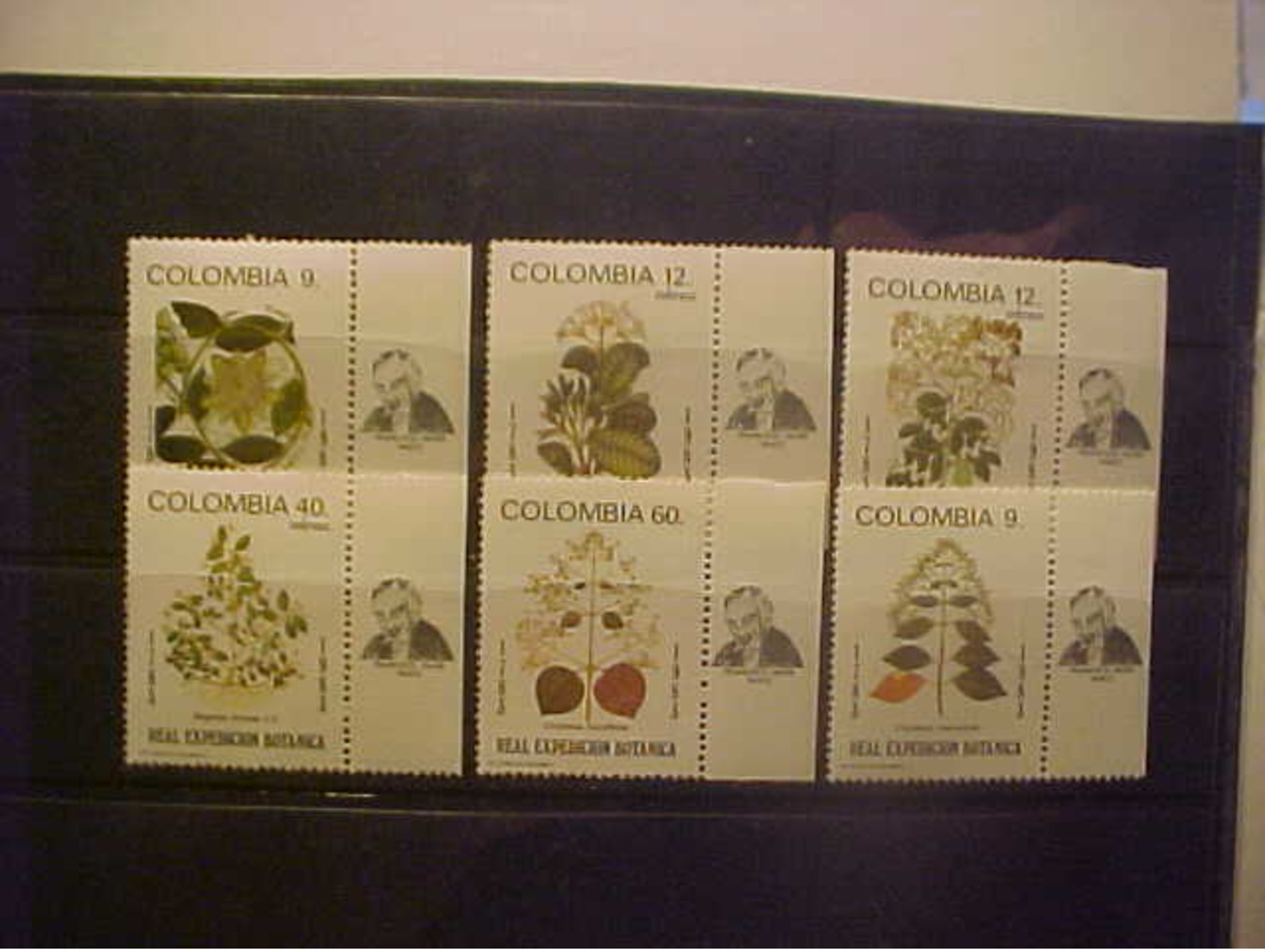 COLOMBIA  1983  Stamp Issue Scott # 923-925,C 738-740 Set With Tabs At Right Valauble Set In MNH Condition - Colombia