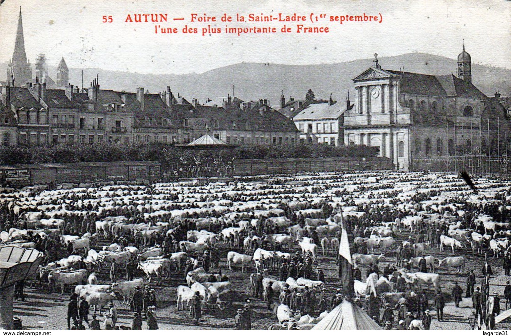 71 - AUTUN Foire De La Saint Ladre - Autun