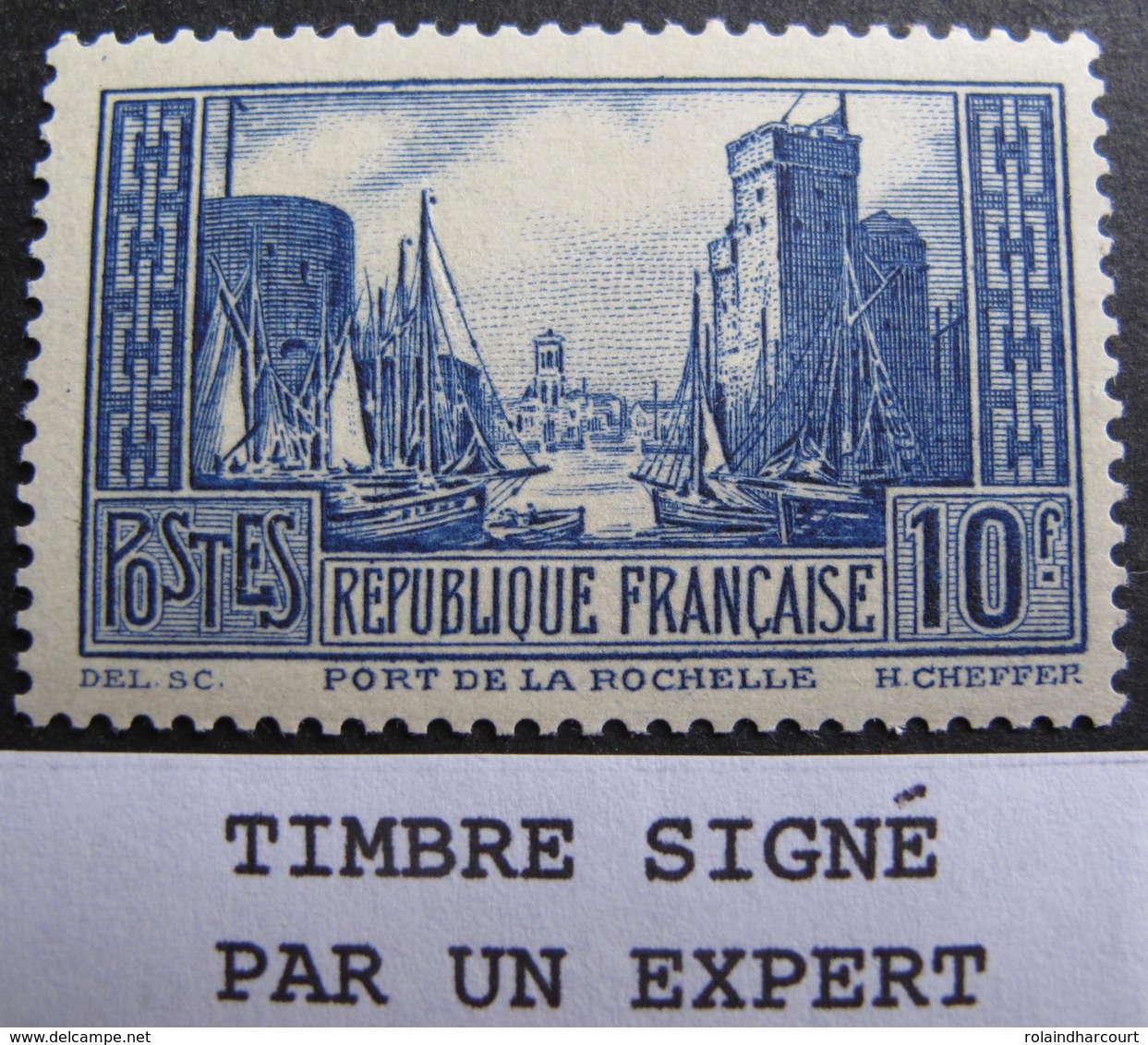 R1680/181 - 1929 - PORT DE LA ROCHELLE - N°261 III NEUF** Signé Par Un Expert - Cote : 170,00 € - Unused Stamps