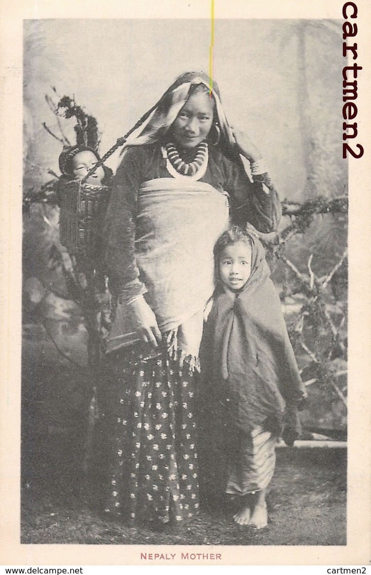 NEPALY MOTHER TIBET THIBET CHINE CHINA ETHNOLOGIE ETHNIC ASIA NEPAL INDE INDIA LAMA - Népal