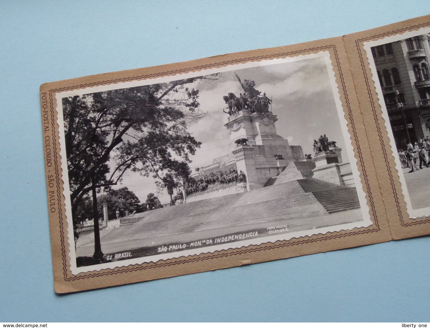 Lembrança de SAO PAULO Série B / Carnet de 10 Photocarte / Ansichtskarten / Cartes Vues ( Foto Postal COLOMBO ) !