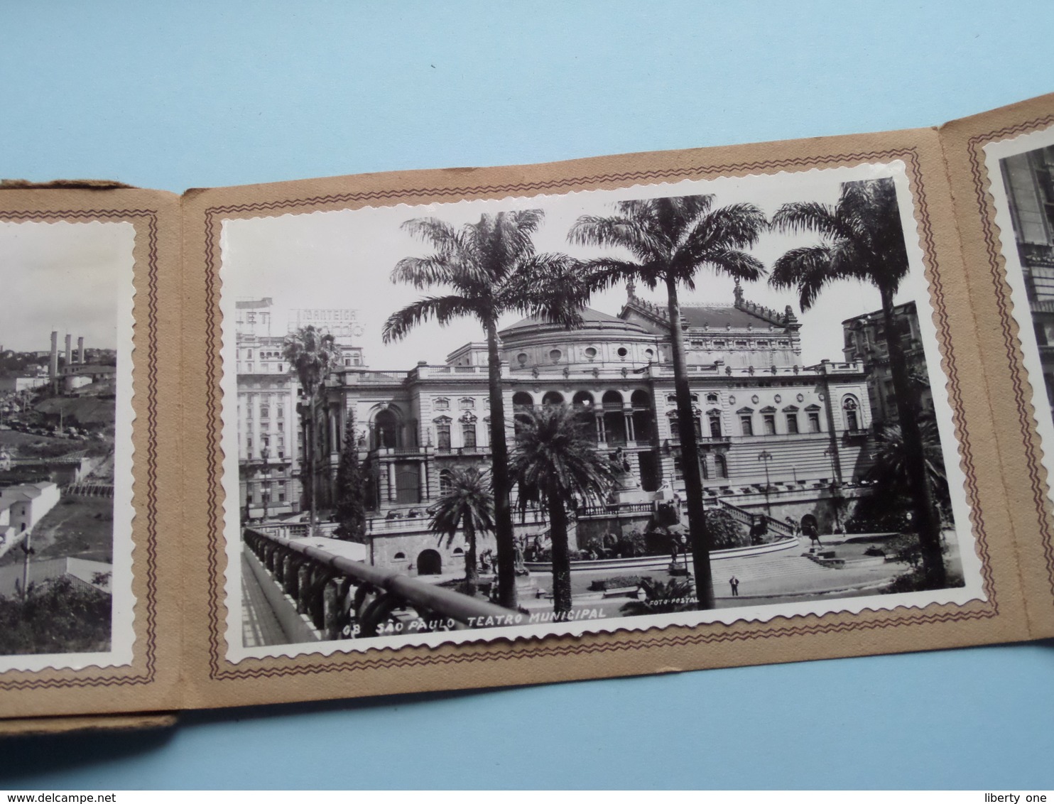 Lembrança de SAO PAULO Série B / Carnet de 10 Photocarte / Ansichtskarten / Cartes Vues ( Foto Postal COLOMBO ) !