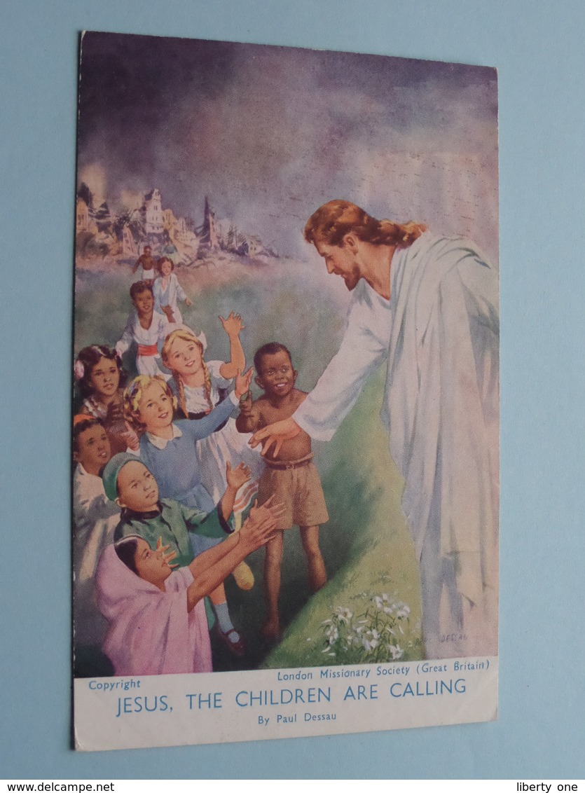 JESUS, The CHILDREN Are CALLING By Paul Dessau ( Copyright London Missionary Society GB ) Anno 19?? ( Zie Foto ) ! - Jésus