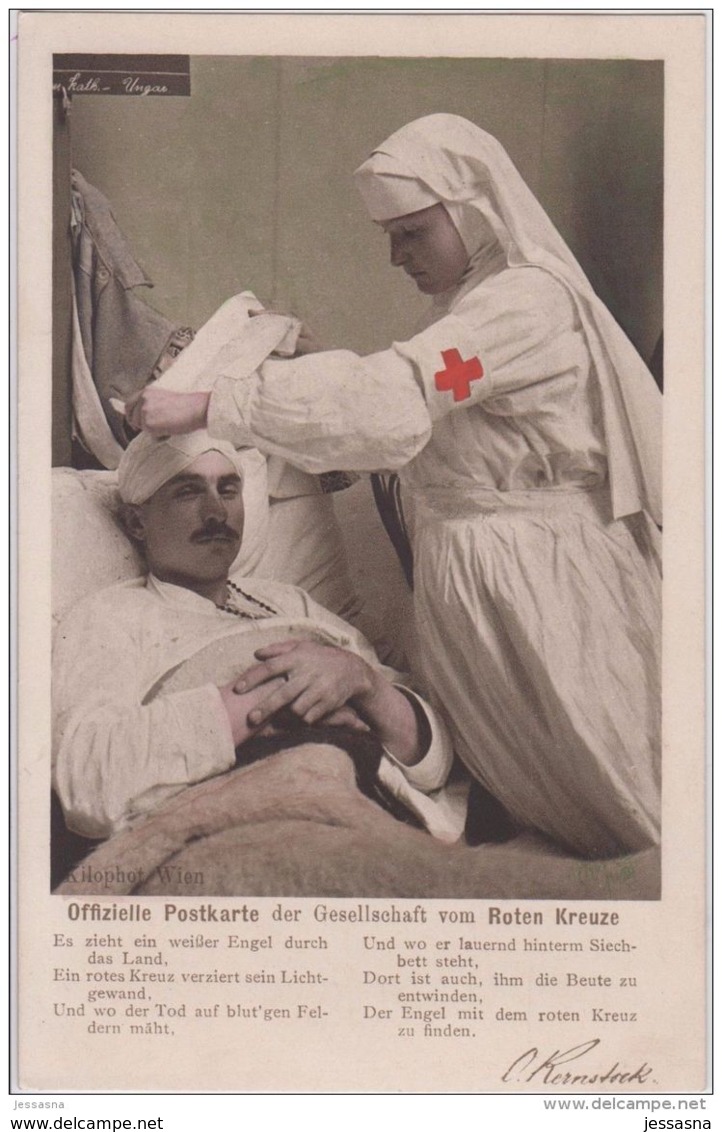 AK - WK I - Postkarte Vom Roten Kreuze - Rotes Kreuz