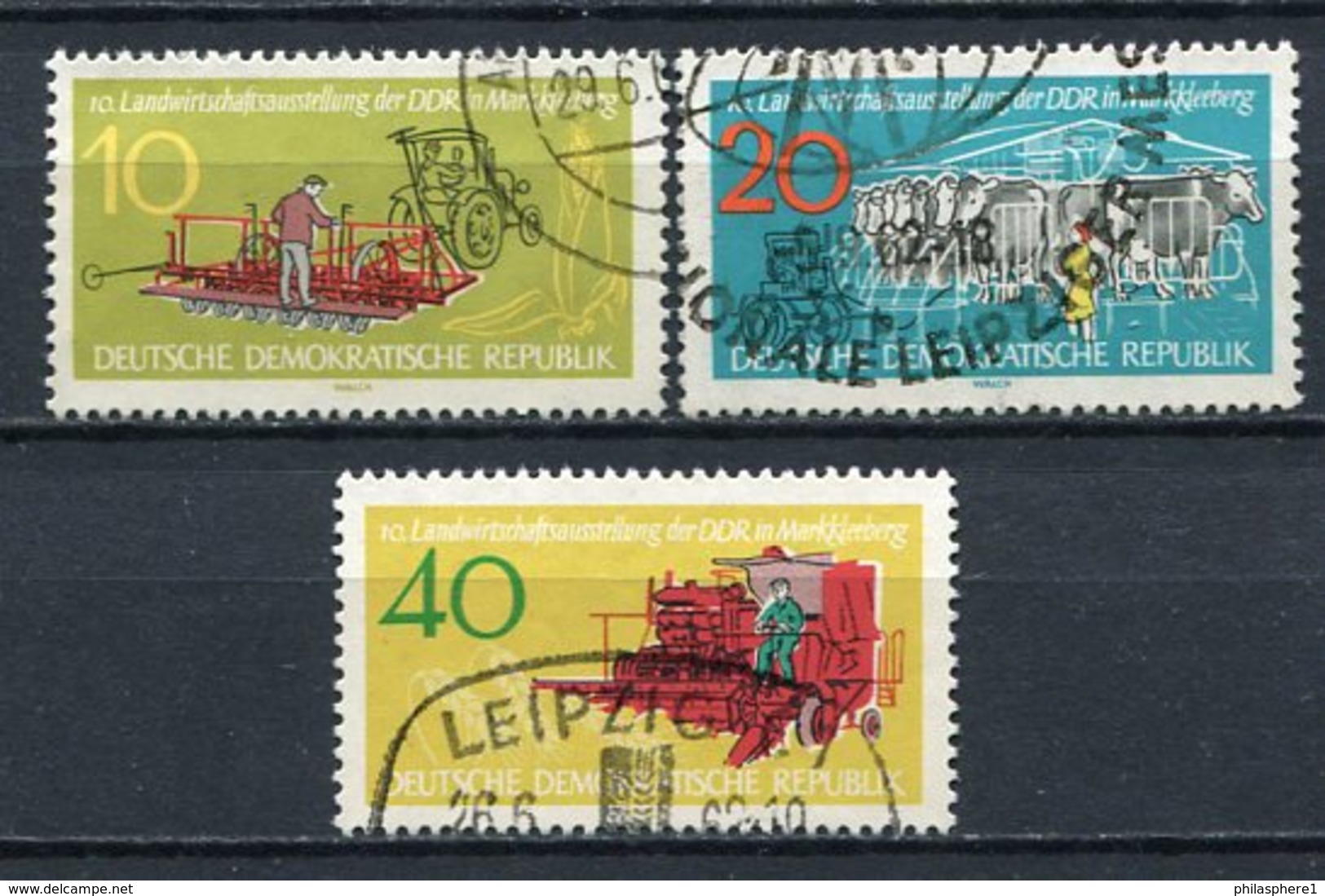 DDR Nr.895/7           O  Used       (21210)  ( Jahr: 1962 ) - Usati