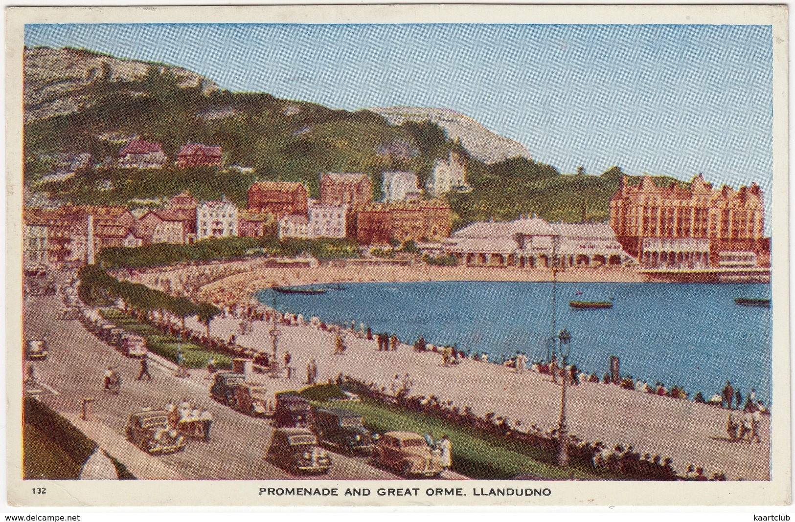 Llandudno: AUSTIN A40 DEVON, MORRIS COWLEY, SS-JAGUAR, OLDTIMER CARS - Promenade And Great Orme - (Wales) - Toerisme