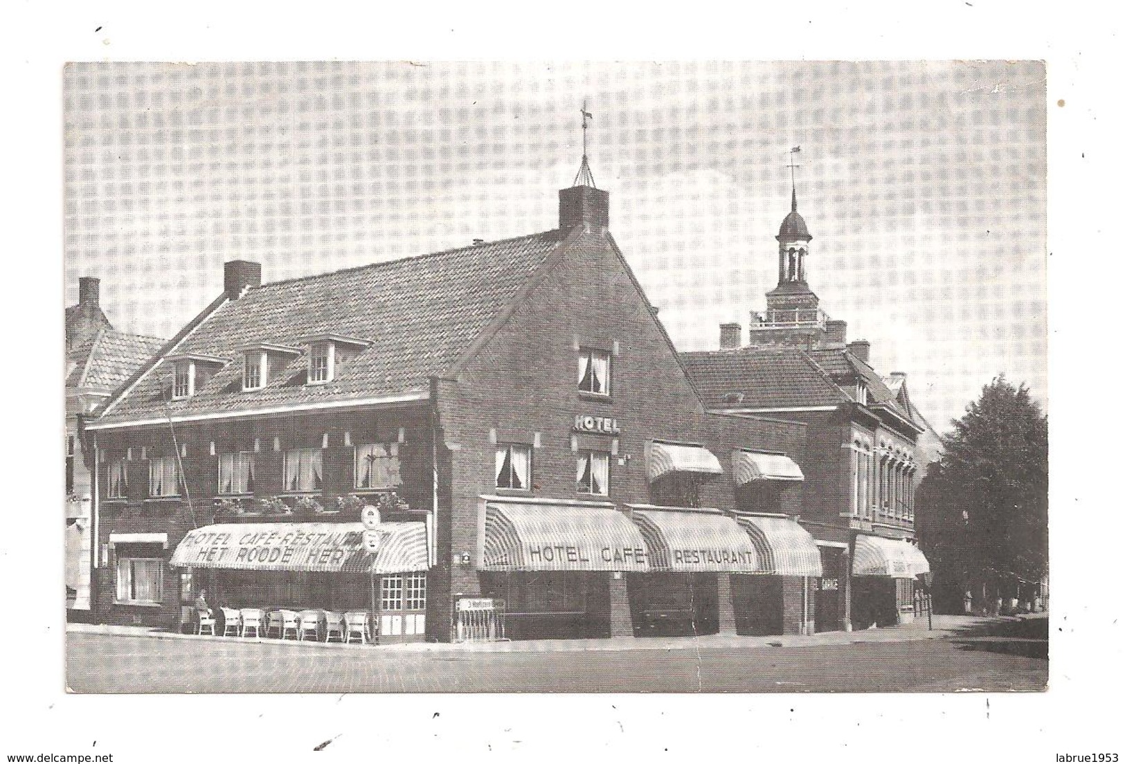 Breda-Hotel-Café-Restaurant"Het Roode Hert" -(C.8085 Bis) - Breda