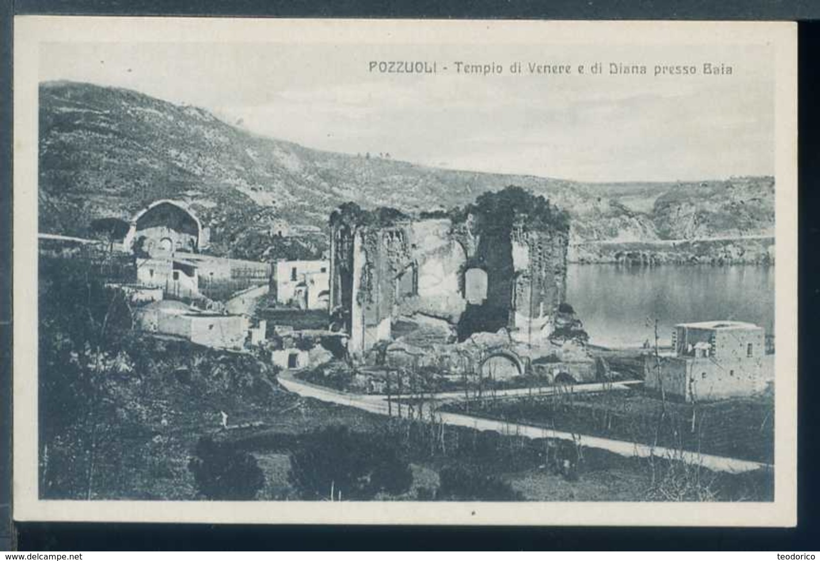 POZZUOLI - Tempio Di Venere E Di Diana Presso Baia - Non Viaggiata - Rf.  19544 - Pozzuoli