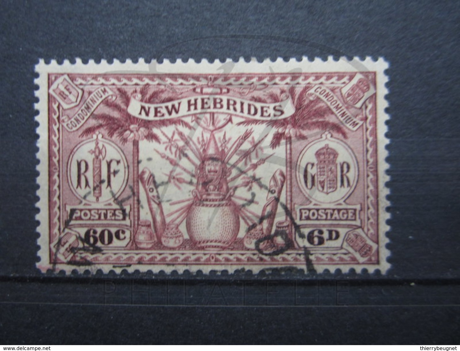 VEND BEAU TIMBRE DES NOUVELLES-HEBRIDES N° 96 !!! - Used Stamps