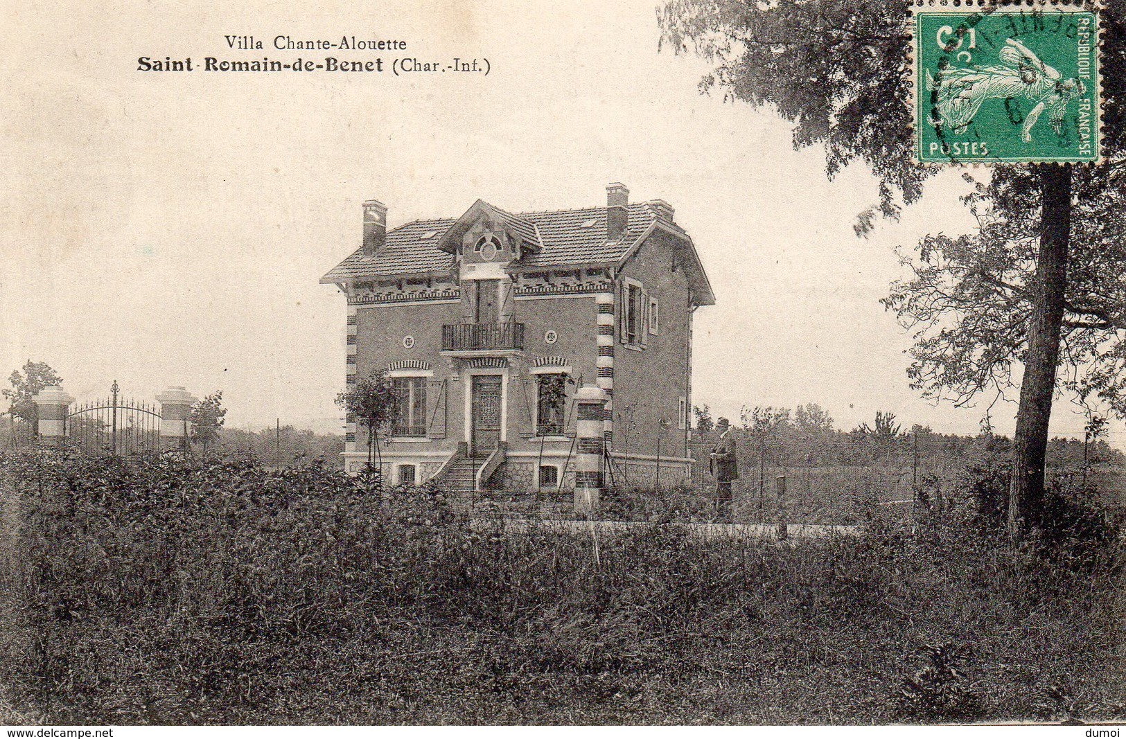 SAINT ROMAIN De BENET  -  Villa Chante Alouette (carte Remise En Vente Suite à Non Paiement) - Autres & Non Classés