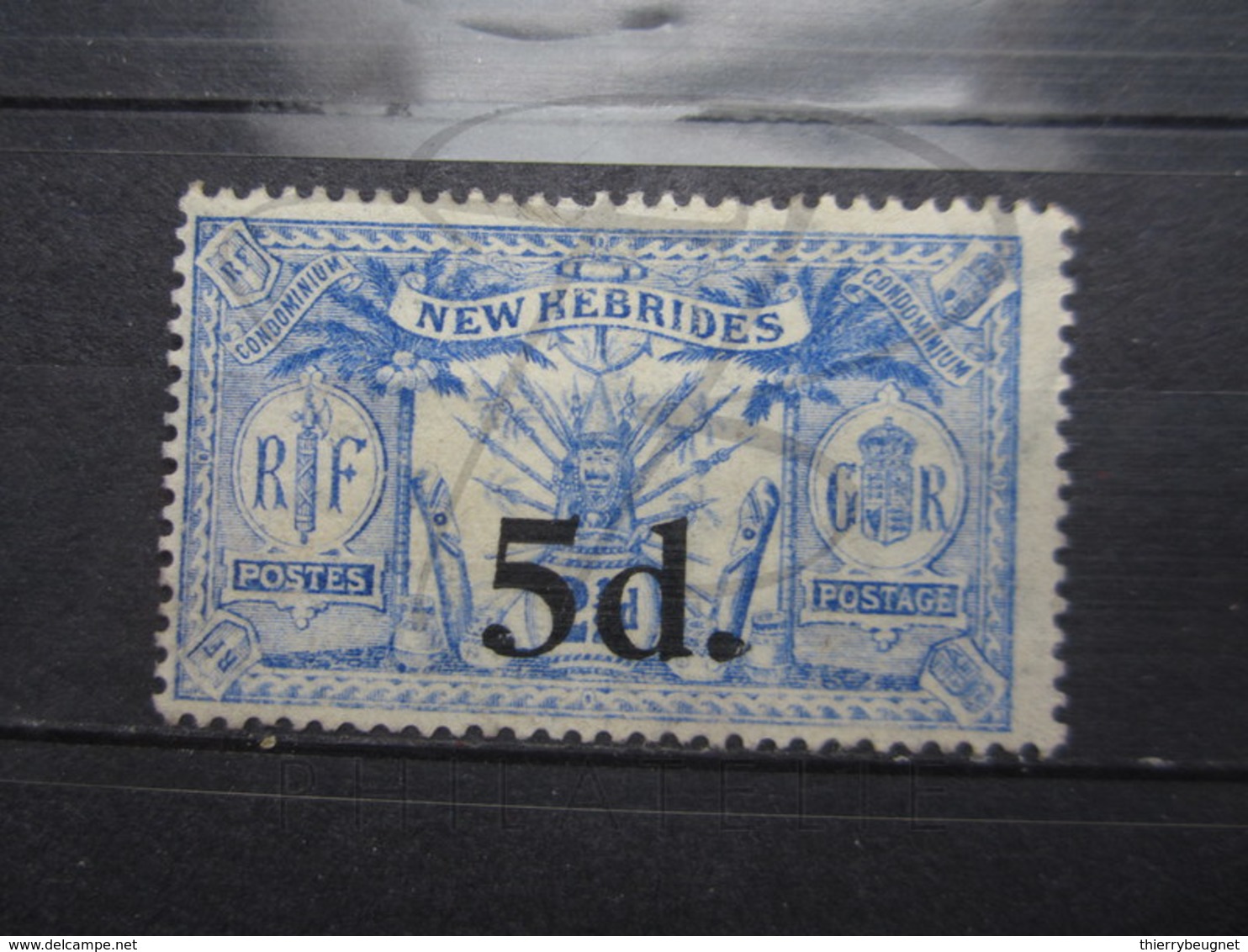 VEND BEAU TIMBRE DES NOUVELLES-HEBRIDES N° 79 , (X) !!! - Neufs