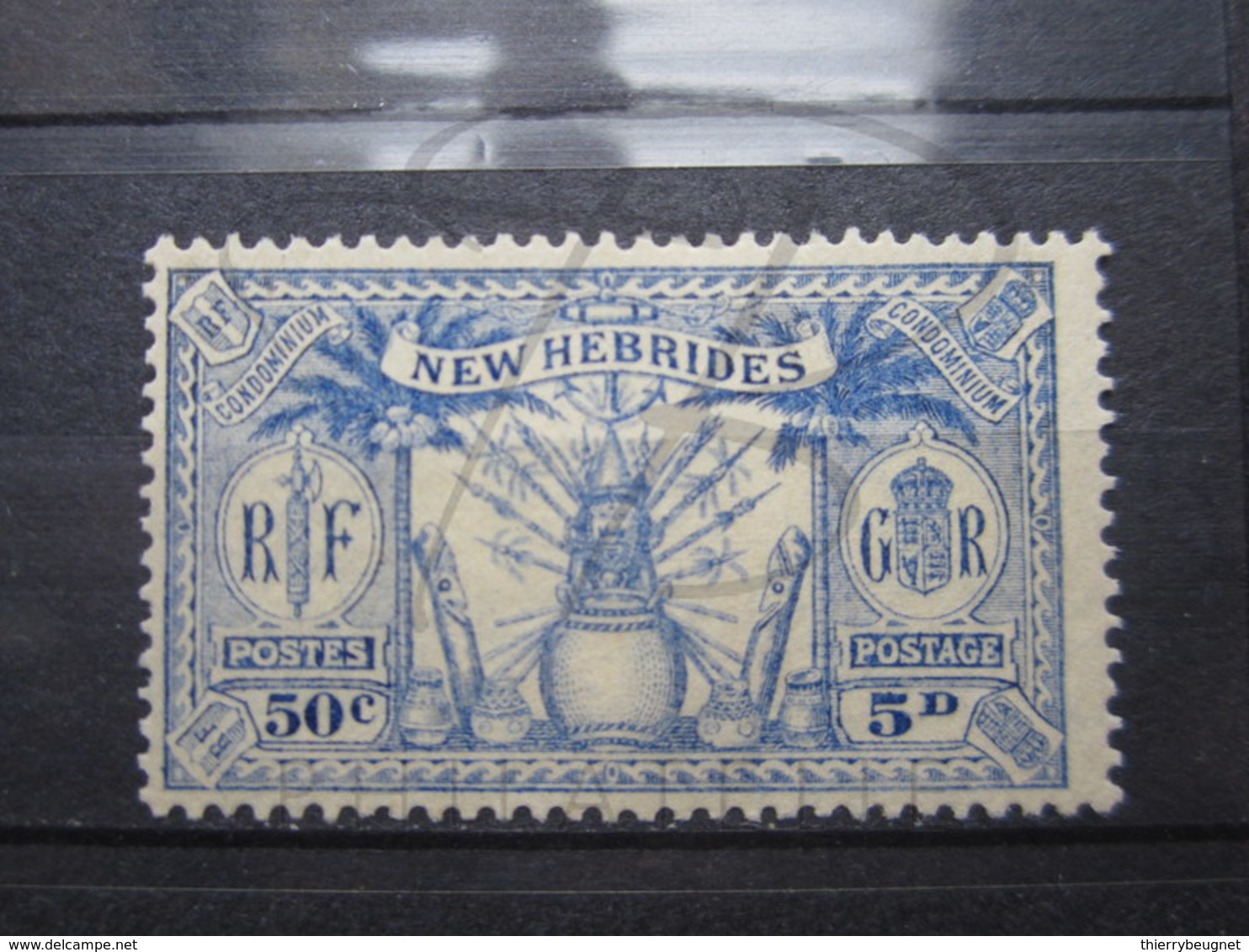 VEND BEAU TIMBRE DES NOUVELLES-HEBRIDES N° 95 , (X) !!! - Unused Stamps