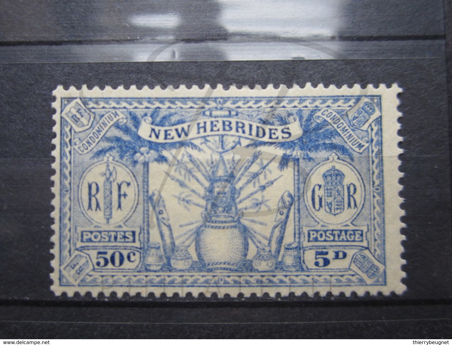 VEND BEAU TIMBRE DES NOUVELLES-HEBRIDES N° 95 , (X) !!! - Neufs