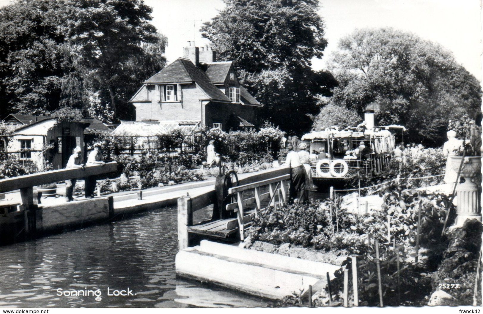 Angleterre. Sonning Lock. Cpsm Petit Format - Reading