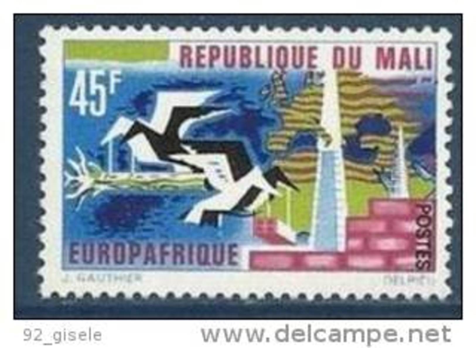 Mali YT 104 " Europafrique " 1967 Neuf** - Mali (1959-...)