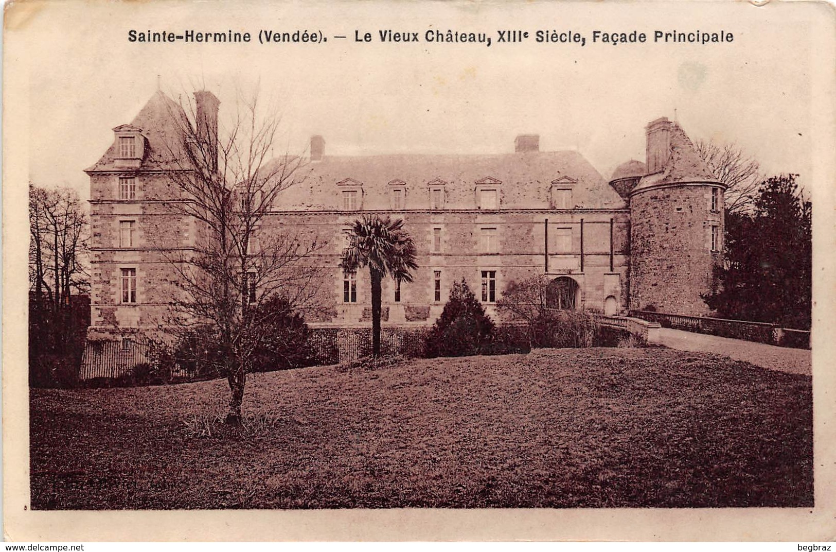 SAINTE HERMINE    LE VIEUX  CHATEAU - Sainte Hermine