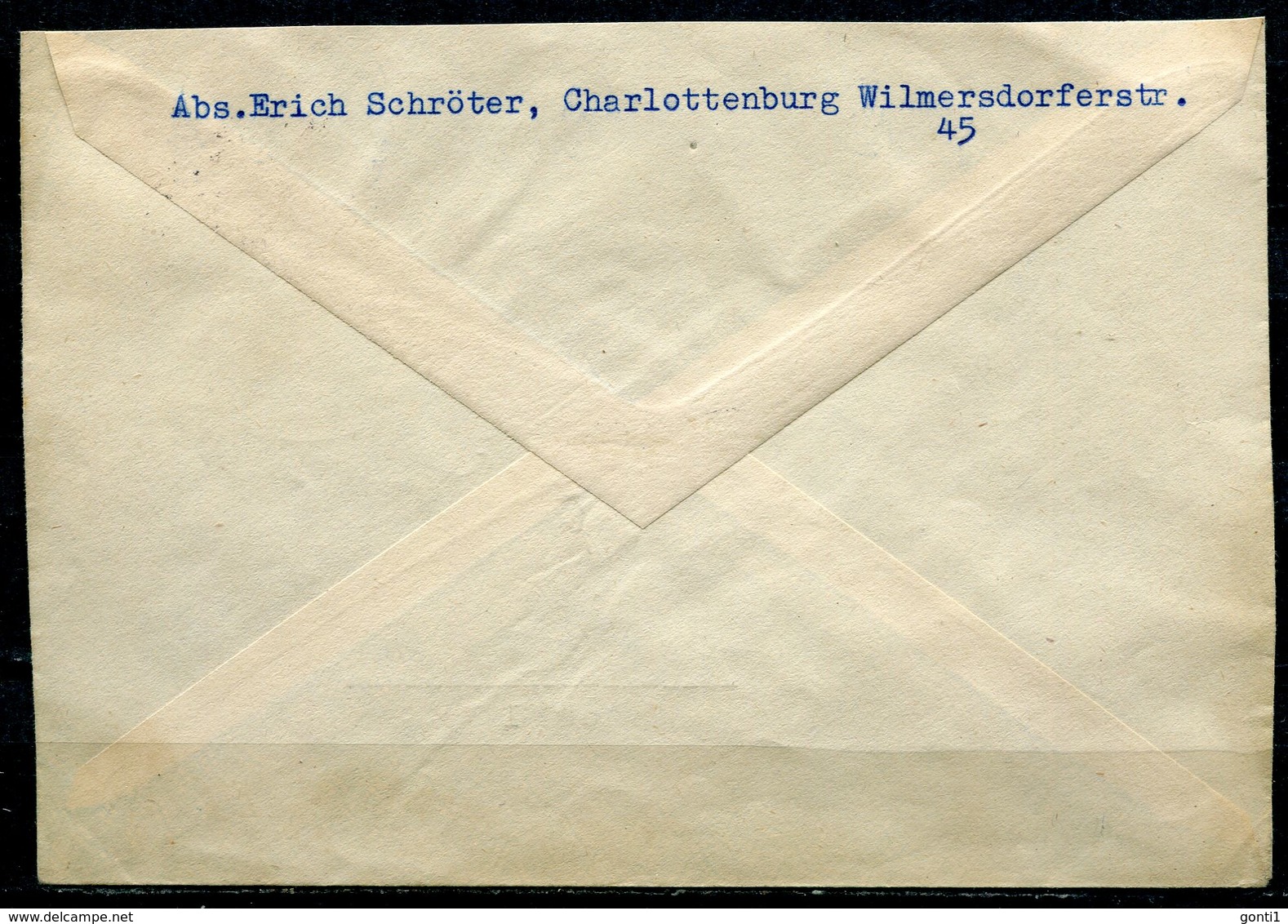 German Empires 1937 Bedarfsbrief/Cover Mit Mi.Nr.A 8 A/W63 Zdr.u.SST."Berlin Pankow1-700 Jahre Berlin,Werbeschau"1 Beleg - Storia Postale