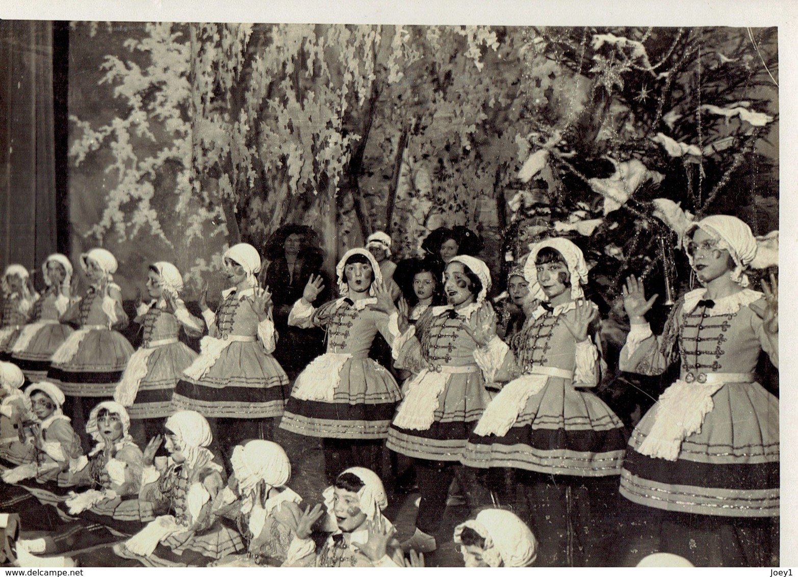 Photo Les Petites Danseuses Du Théatre Du Chatelet,1930.Photo Meurisse. - Anonymous Persons