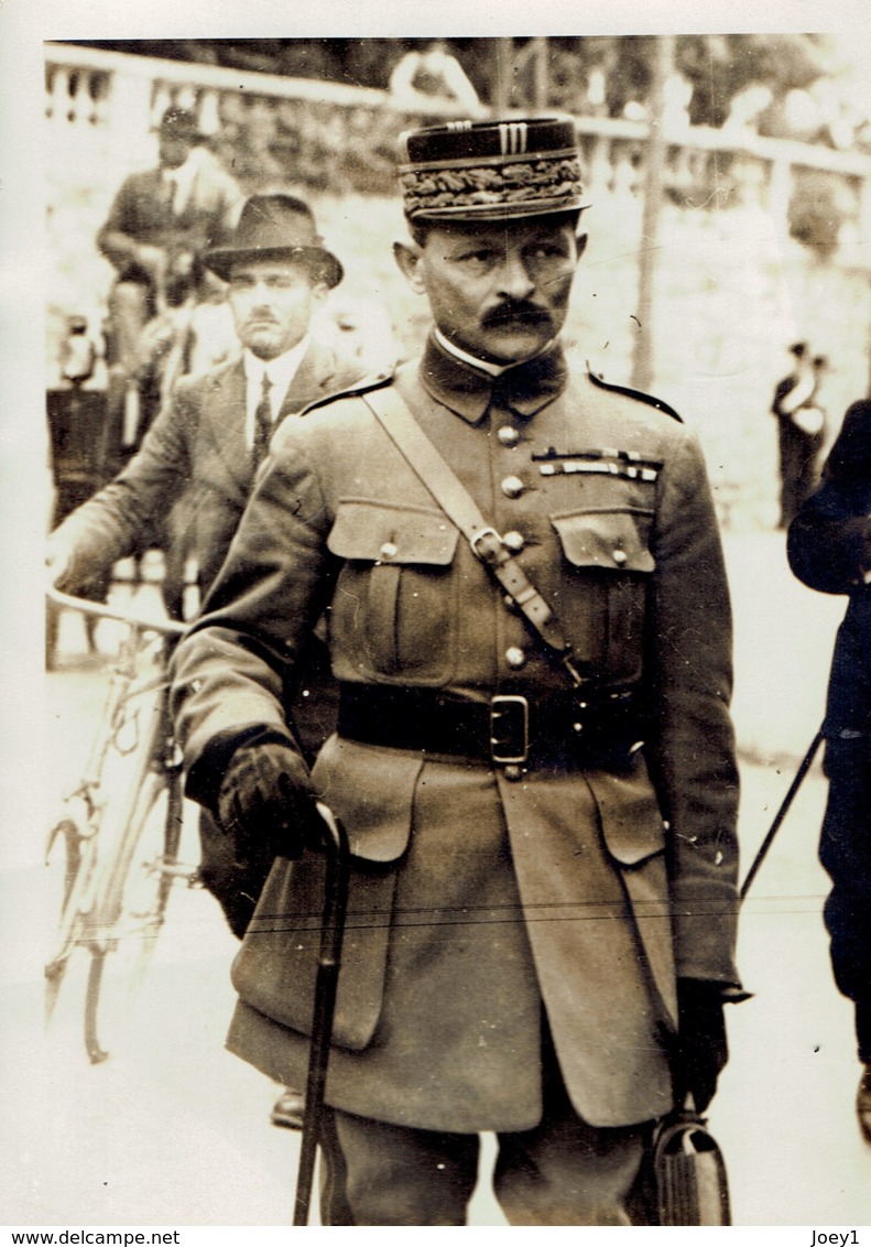 Photo Le Général Weygand,1931.Photo Meurisse. - Berühmtheiten