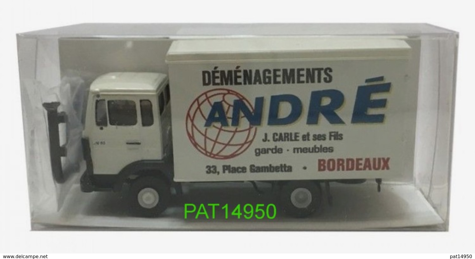 CAMION RENAULT JN90 DEMENAGEMENTS ANDRE à BORDEAUX  Marque BREKINA - Schaal 1:87