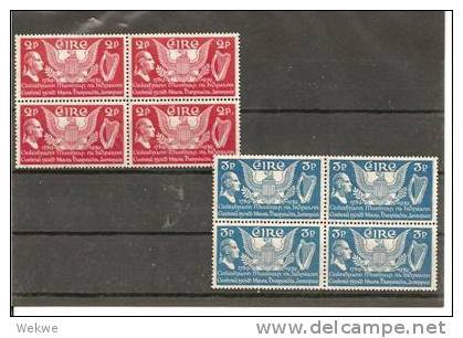 Irl Mi.nr.69-70/ US Verfassung (Harfe Etc.) 1938 ** MNH - Unused Stamps