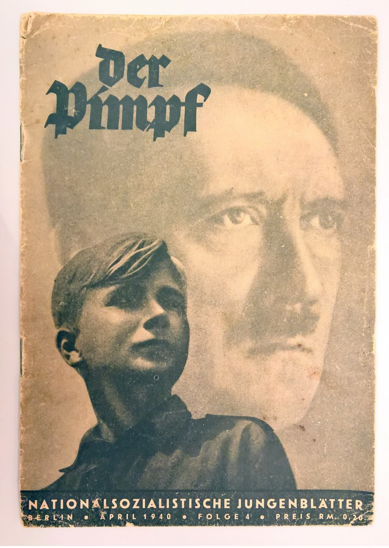 Giornalino - Rivista D'epoca Nazista "DER PIMPF" Nr. 4 Del 04.1940 Per Ragazzi Della HITLERJUGEND (GERMANIA WW2) - Documenti